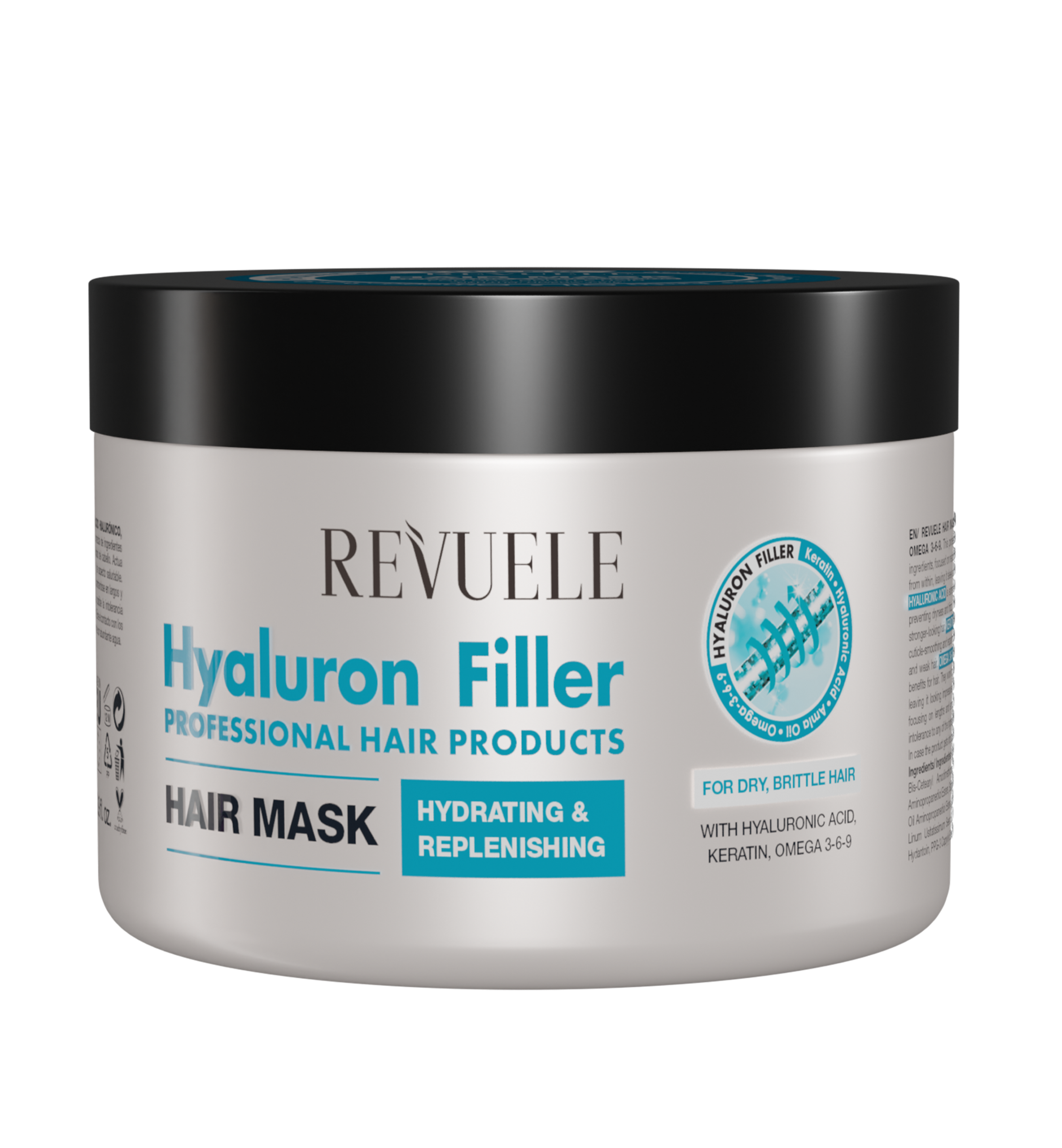 Revuele Hair Mask hyaluron filler with hyaluronic acid