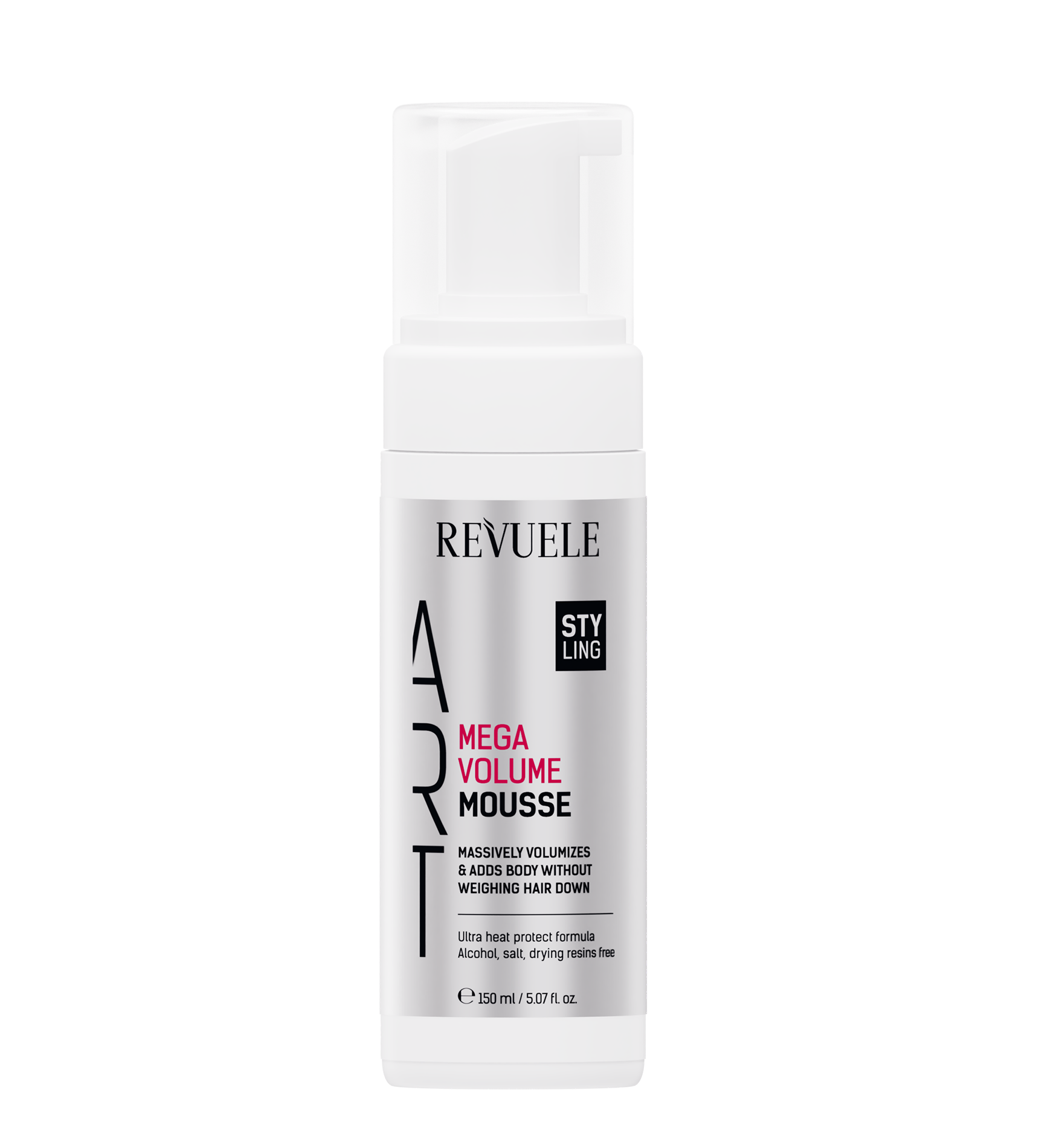 REVUELE MEGA VOLUME MOUSSE, 150 ML